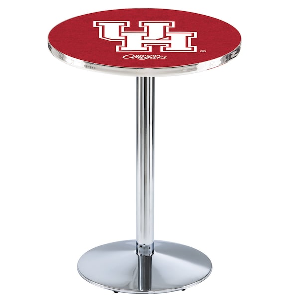42" Chrome Houston Pub Table